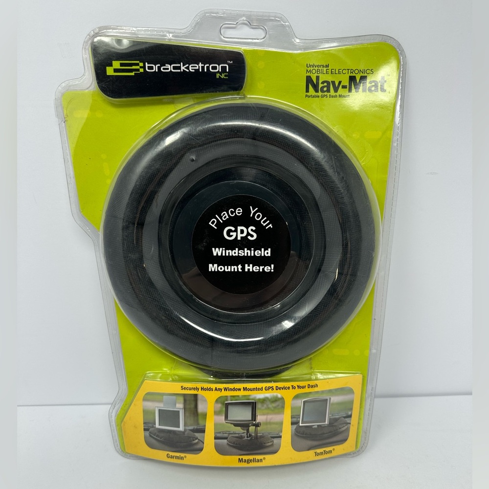 NEW! Bracketron Phone GPS Dash Mount NAV-MAT 3 III Up To 7" Screen W2